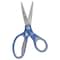 Westcott Kleenearth Soft Handle Scissors, 7 in Long, 2.25 in Cut Length, Straight Blue/Gray Handle 15553 - alternate 2