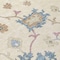 Homeroots 5' X 8' Ivory Brown And Blue Floral Washable Indoor Outdoor Area Rug 606159 - alternate 5