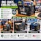 Cratemate Heavy-Duty Black Milk Crate - Multi-Purpose, Stackable, and Durable Storage 16QT MC16QT-BL - alternate 3