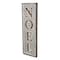 Homeroots 19" X 6" Gray and Brown Christmas Handcrafted Noel Metal Wall Decor 487511 - alternate 2