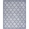Homeroots 9' X 12' Denim Blue Indoor Outdoor Area Rug 522146 - alternate 2
