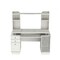 Homeroots 49" White Computer Desk With Three Drawers 249812 - alternate 1