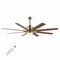 Jonathan Y Octo 66" 1-Light Contemporary Industrial Iron/Plastic Mobile-App/Remote-Controlled 6-Speed Ceiling F JYL9712A - alternate 6