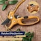 Kings County Tools Ratchet Anvil Pruning Shears for Gardening 5 in Heavy Duty Ratcheting Garden Shears Clippers GW18A09-03 - alternate 3