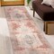 World Rug Gallery Vintage Bohemian Machine Washable Non Slip Runner Rug 2 ft 6 in x 7 ft Multi 6024MULTI2X7 - alternate 1