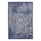 Homeroots 3' X 5' Navy Blue Machine Braided Distressed Area Rug With UV Protection 555576 - alternate 2