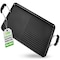Nutrichef 24 in Stove Top Griddle Pan, Nonstick Double Burner Grill & Griddle Combo, Ridged & Flat Surfaces NCGRP48 - alternate 1