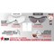 Mcr Safety Checklite(R) CL4 Reader Safety Glasses, Clear Wraparound Frame, 1.0 Diopter, Clear Lens, Universal CL4H10PF - alternate 1