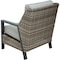 Outdoor Expressions 4-Piece Wicker Chat Set with PFAS-Free Fabric 857652 - alternate 4