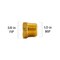 Proline Series Brass 1/2-in MIP x 3/8-in FIP Hex Bushing BF-828NLB - alternate 2