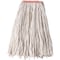 Rubbermaid Commercial 1 in String Wet Mop, 20 oz Dry Wt, Slide On Connection, Cut-End, White, Cotton, PK12 FGV11900WH00 - alternate 1