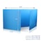 Flipside BluePlastic Study Carrel, PK12 19272-12 - alternate 2