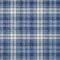Homeroots 8' X 10' Navy Blue And Ivory Plaid Washable Indoor Outdoor Area Rug 597120 - alternate 3