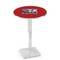 Holland Bar Stool Co 42" Chrome Alabama Pub Table, 36" dia. Top L217C4236AL-Ele - alternate 1