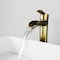 Vigo Niko Single Handle Single-Hole Bathroom Vessel Faucet in Matte Brushed Gold VG03024MG - alternate 6