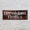 Signmission Breakfast Buffet, 18 Inch x 48 Inch, Vinyl Banner B-30496 - alternate 2
