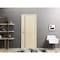Sartodoors Slab Barn Door Panel, Planum 0016 Natural Veneer and Aluminum Strips, Sturdy Finished Flush Modern PLANUM0016S-SHP-3684 - alternate 2