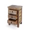 Homeroots 16" Modern Rustic Three Drawer Accent Chest 389701 - alternate 4