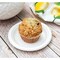 Kitch 24/7 Disposables White Compostable Molded Fiber Paper Plate, 6 inch, 1000PK KC-6P-NPAW - alternate 1