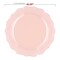 Smarty Had A Party Pearl Pink Round Lotus Plastic Dinnerware Value Set, 240PK 8850-PNKVP-CASE - alternate 2