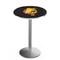 Holland Bar Stool Co 36" Stainless Steel Ferris State Pub Table, 36" dia. Top L214S3636FerrSt - alternate 1