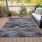 Homeroots 5' X 8' Taupe And Ivory Abstract Washable Indoor Outdoor Area Rug 631324 - alternate 3