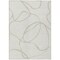 Homeroots 5' X 8' Ivory And Beige Abstract Washable Indoor Outdoor Area Rug 597488 - alternate 3