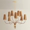 Hudson Valley Lighting Atwood 10 Light Chandelier in Aged Brass Finish 1640-AGB - alternate 3