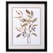 Homeroots Autumn Leaves II Espresso Framed Print Wall Art 484180 - alternate 1