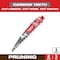 Milwaukee Tool 6 in. 3 TPI SAWZALL THE AX w/ CARBIDE TEETH Reciprocating Saw Blade for Pruning & Clean Wood (3 pk) 48-00-5331 - alternate 4