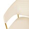 Leisuremod Bella Collection Modern Dining Chair in Off White, 2PK BC21OW2 - alternate 2