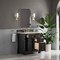 James Martin Vanities Brookfield 36" Single Vanity, Black Onyx, w/ 3 CM Siberian Silestone Top 547-V36-BKO-3SFR - alternate 3