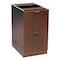 Boss Office Products BOSS 66" Desk with Dual File Peds in Mahogany Finish GroupA22-M - alternate 2