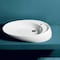 Whitehaus Collection Britannia Oval Above Mount Basin with Single Faucet Hole Drill B-BO12 - alternate 2