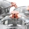 Gibson Home Ansonville 8 Piece Stainless Steel Cookware Set with Rose Gold Handles 127751.08 - alternate 3
