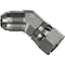 Gates Male JIC 37 Flare to Female JIC 37 Flare Swivel - 45 SAE to SAE G60424-1616 - alternate 1