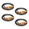Mytee Products 4 Pk Wire Rope Steel Core Winch Cable 3/8inx100ft Self-Locking Swivel Hook 14400 lbs BS, 4PK WW38-100x4 - alternate 2