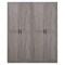 Manhattan Comfort 2-Piece Cornelia Storage Closet 1.0 and 2.0 in Grey 2-23BC-GY - alternate 3