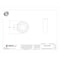 Tritan Radial Ball Bearing, 6000 Industry Number, Double Sealed, 10 mm Dia, Alloy Steel 6000 2RS/C3 PRX - alternate 2