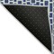 Homeroots 10' X 14' Navy Blue And Ivory Geometric Washable Indoor Outdoor Area Rug 594862 - alternate 2