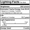Bulbrite LED Filament 5w Dimmable 7.5 Inch T9 Light Bulb (E26) Base - 2100K (Amber Light), 250 Lumens, 4PK 862770 - alternate 4