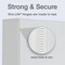 Cardinal EasyOpen Clearvue Slant DRing Binders, White CRD10340CB - alternate 2