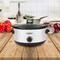 Brentwood Industries Select 7 Quart Slow Cooker in White SC-157W - alternate 2