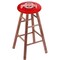 Holland Bar Stool Co Maple Counter Stool, Medium Finish, Ohio State Seat RC24MSMed - alternate 1