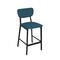 Bfm Seating Hamilton Side Barstool, Grade 3 Vinyl Seat & Back - Steel Frame - Sand Black Finish JS10B2010-2010SB - alternate 1