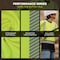 Ergodyne M Lime Class 2 Hi-Vis T-Shirt Black Bottom Womens 8276BK - alternate 2