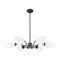 Z-Lite Breton Matte Black 6 Light Chandelier 3048-6MB - alternate 2