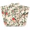 Homeroots 7" x 7" Green And Red Vinyl Arabesque Peel And Stick Removable Tiles 571327 - alternate 4