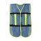 Surtek Safety Vest Polyester Mesh With Double Hook Adjustment Blue One Size 137493 - alternate 2