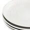 Bee And Willow Home 7 Inch 4 Piece Round Stoneware Appetizer Plate Set in Matte White 81538.01 - alternate 2